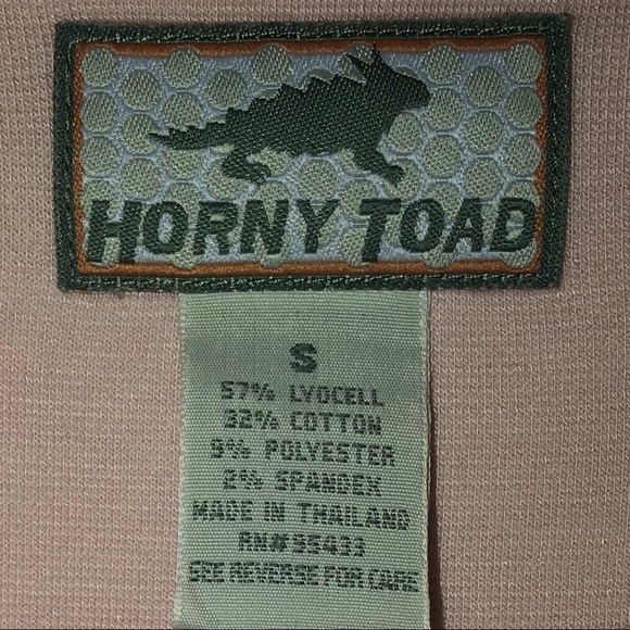 HORNY TOAD—WOMEN’S BOATNECK PINK & GREEN LS TOP!! SUPER CUTE, FANTASTIC SHAPE!! - Picture 6 of 6